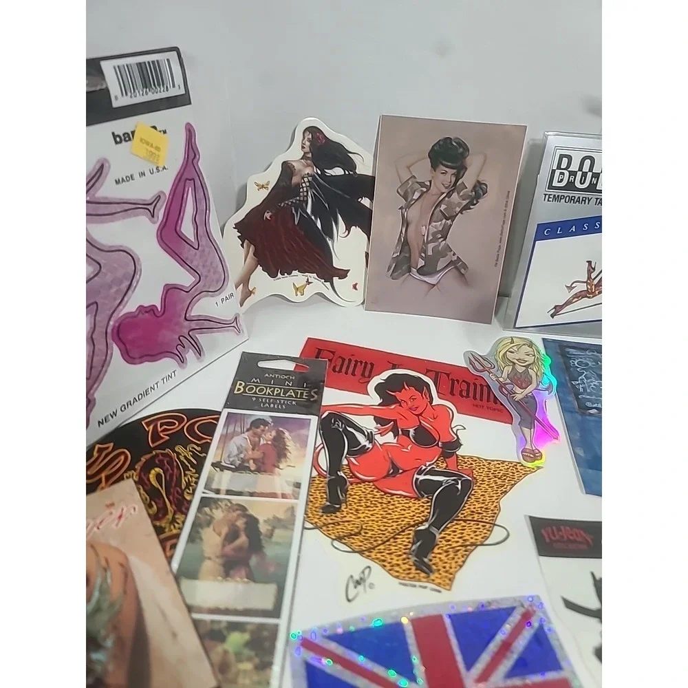 Adult 18+ Sticker Collection Lot of 20 Some From Hot Topic Spencers